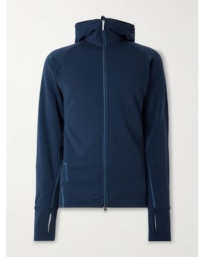 Houdini Jersey Hooded Ski Jacket - Blue