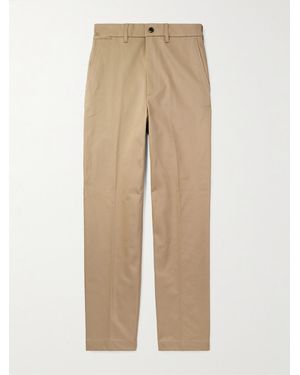 dunhill Pantaloni Chino A Gamba Dritta - Neutro