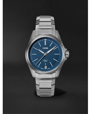 Oris Pro Pilot Ppx Automatic 39Mm Titanium Watch, Ref. No. 01 400 7778 7155-07 7 20 01Tlc - Black