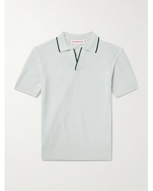 Orlebar Brown Horton Polohemd aus Baumwoll-Piqué - Grau