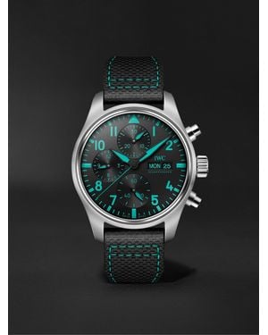 IWC Schaffhausen Pilot's Watch Mercedes-Amg Petronas Formula One Team Edition Automatic Chronograph Titanium Watch, Ref. Iw388108 - Black