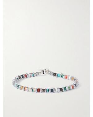 Mikia Multi-Stone Beaded Bracelet - Natural