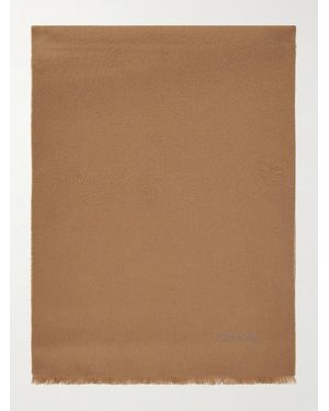 Tom Ford Cashmere Scarf - Brown