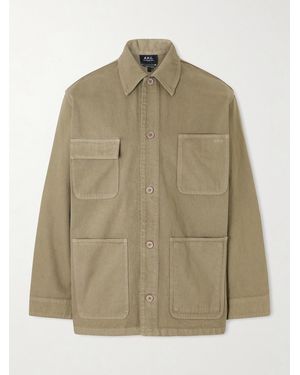 A.P.C. Denim Overshirt - Natural