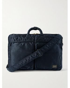 Porter-Yoshida and Co Tanker 3-Way Nylon Briefcase - Blue