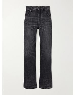 Jeanerica Vega Straight-Leg Recycled Cotton-Blend Jeans - Blue