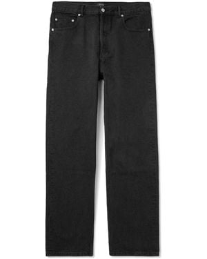A.P.C. Fairfax Wide-leg Jeans - Black