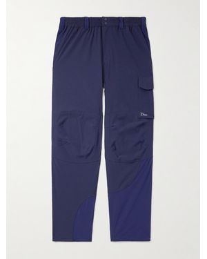 Dime Pantaloni Cargo A Gamba Larga - Blu