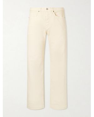 Massimo Alba Oceano Straight-leg Jeans - Natural