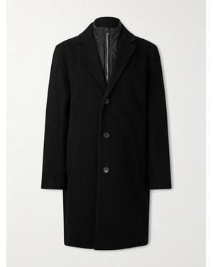 MR P. Shell-lined Wool-blend Jacket - Black