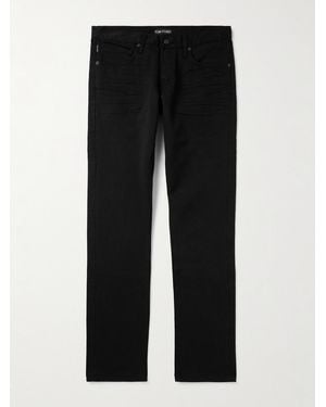 Tom Ford Slim-Fit Selvedge Jeans - Black