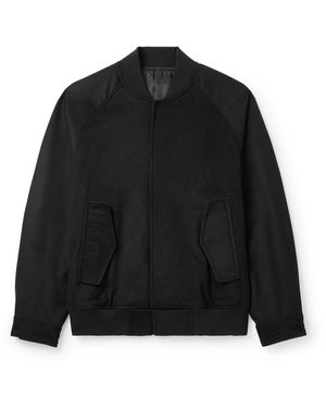 Ssstein Wool And Cashmere-Blend Jacket - Black
