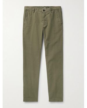 Slowear Slim-fit Tricochino Trousers - Green
