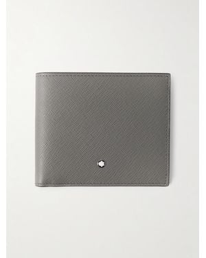 Montblanc Sartorial Cross-grain Leather Wallet - Grey