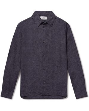 MR P. Linen Shirt - Blue