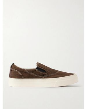 Omni Lister Canvas Slip-On Trainers - Brown