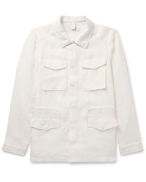 Richard James Linen Field Jacket - White