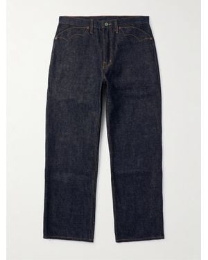 Brain Dead Type 00 Straight-Leg Selvedge Jeans - Blue