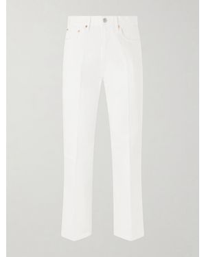 Kaptain Sunshine Skate Straight-Leg Jeans - White