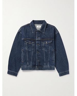 Agolde Stefano Denim Trucker Jacket - Blue