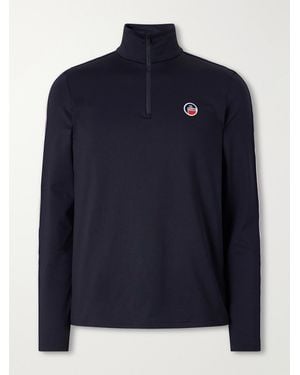 Fusalp Mario Iii Logo-Appliquéd Stretch-Jersey Base Layer - Blue