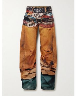 Acne Studios Pantaloni A Gamba Larga - Blu