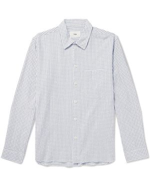 Folk Easy Fit Linen And Cotton-Blend Shirt - White