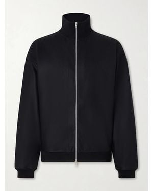 Jil Sander Wool-Felt Jacket - Black