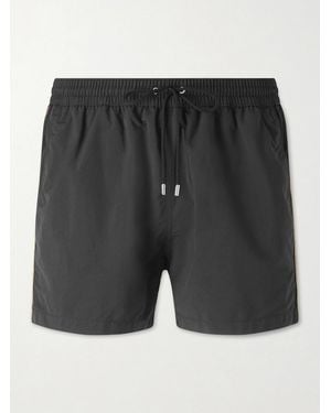 Paul Smith Straight-leg Short-length Recycled Swim Shorts - Black