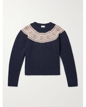 Celine Pullover Slim-Fit - Blu