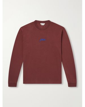 JW Anderson Logo-Embroidered Cotton-Jersey T-Shirt