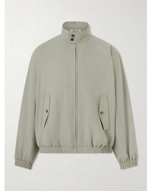 AURALEE Wool Blouson - Green