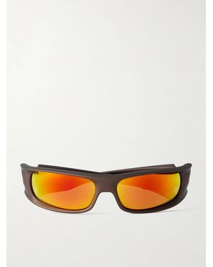 Oakley Jaylen Highland D-Frame Acetate Sunglasses - Orange