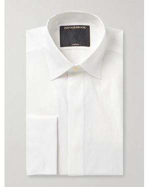 Favourbrook Gatsby Cotton-Poplin Shirt - White