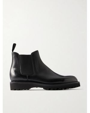 John Lobb Lawry New Standard Leather Chelsea Boots - Black