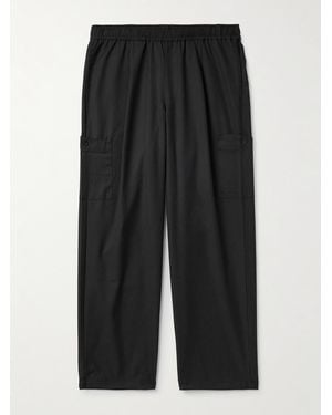 Dime Pantaloni Cargo A Gamba Larga - Nero