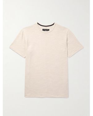 Rag & Bone Flame Cotton-Jersey T-Shirt - Natural