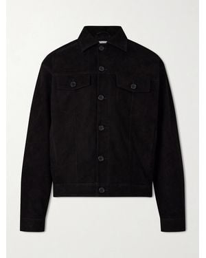 NN07 Roy 90031 Suede Jacket - Black