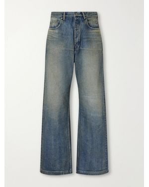 Rick Owens Strobe Wide-Leg Jeans - Blue