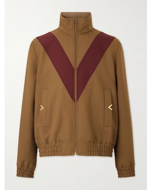 Valentino Garavani Gabardine Lightweight Jacket - Brown