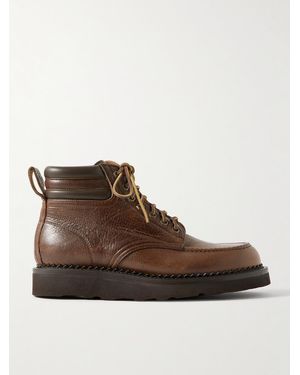 Yuketen Leather Boots - Marrone