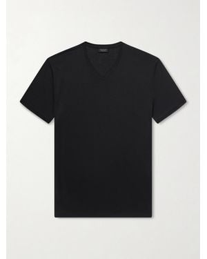 Gucci Silk-Jersey T-Shirt - Black