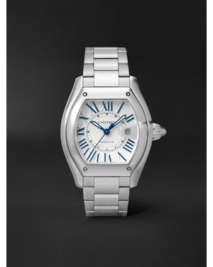 Cartier Roadster De Automatic Interchangeable Stainless Steel Watch, Ref. Wsrd0020 - Black
