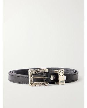 Enfants Riches Deprimes 1Cm Leather Belt - Black