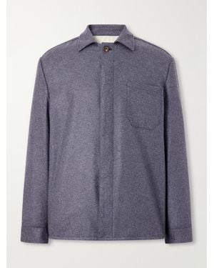 Eleventy Cashmere Overshirt - Purple