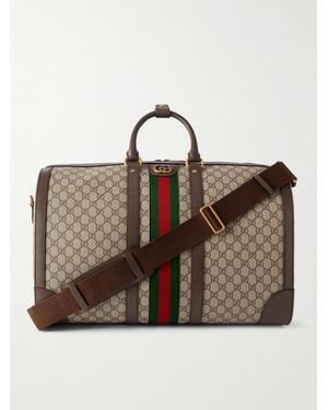 Gucci Borsa Da Viaggio Grande - Marrone