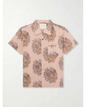 Kardo Chintan Printed Cotton Shirt - Pink