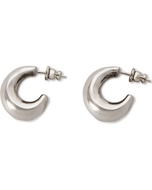 Mulberry Lana Hoop Earrings New - Metallic