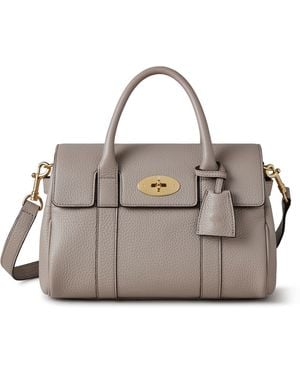 Mulberry Bayswater Satchel - Grau