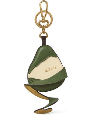 Mulberry Peeling Fruit Keyring - Green